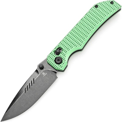 TENABLE KNIVES Eaglestrike Blackwash Nitro-V 0.118" / 3.0mm Green Anodized Aluminum T1095V3