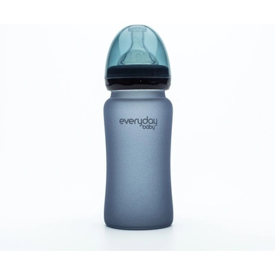 Everyday Baby Láhev sklo senzor blue berry 240ml