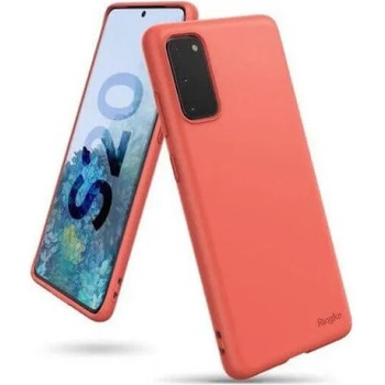 Ringke Силиконов Калъф за SAMSUNG S20, RINGKE Air S Case, Червен (8809688898143)