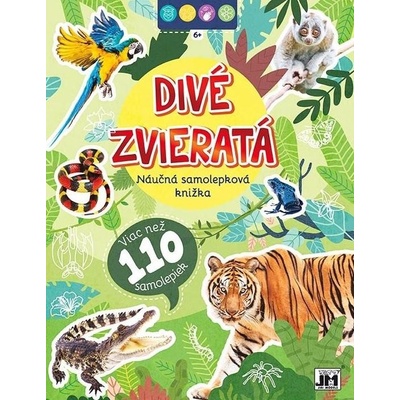 Samolepková knižka - Divé zvieratá