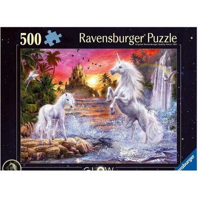 Ravensburger Jednorožci u reky 500 dílků