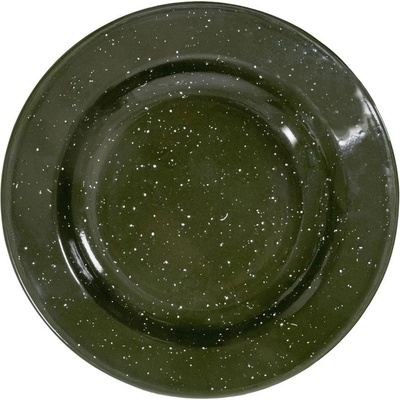 Sagaform Тъмнозелена десертна емайлирана чиния ø 20 cm Doris - Sagaform (1091354_5018214)