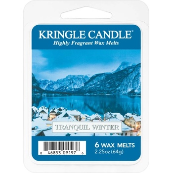 Kringle Candle Tranquil Winter ароматна свещ 64 гр