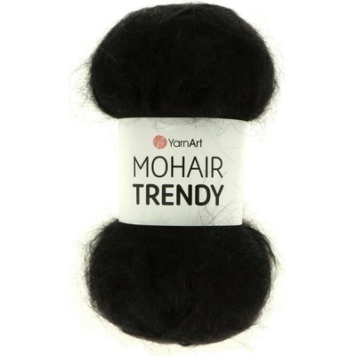 YarnArt MohairTrendy 102 černá