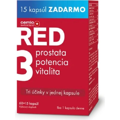 Cemio RED3 kapsúl 75 ks