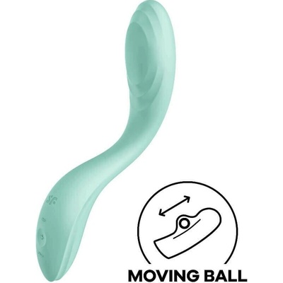 Satisfyer rrrolling pleasure mint na bod G s rotující kuličkou