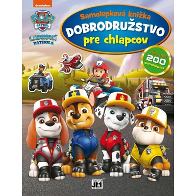 Samolepková knižka dobrodružstvo pre chlapcov