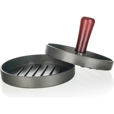 HAPPY GREEN tvořítko na hamburgery pr.12cm Al+dřev.madlo – Zbozi.Blesk.cz