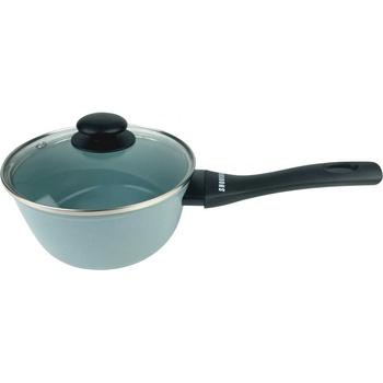 Rosberg Касерола Rosberg R54421S16, 16 см, Стъклен капак, Индукция, Сив (R54421S16)