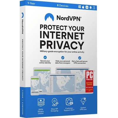 NordVPN 6 lic. 1 rok NVPN-1