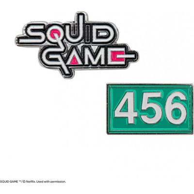 The Squid Game Odznaky Squid Game Squid Game a Player 456