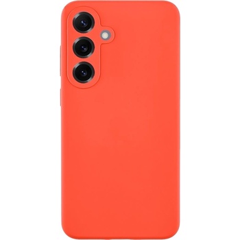 Tactical Силиконов калъф за Samsung Galaxy S25 Plus - Tactical Velvet Smoothie Cover (червен) (57983123796)