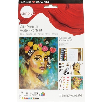 Daler Rowney Simply Комплект маслени бои 9 x 12 ml (118500112)
