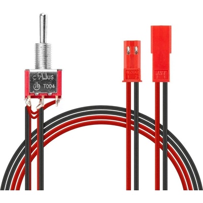 Yeah Racing 3 polohový vypínač s konektory JST