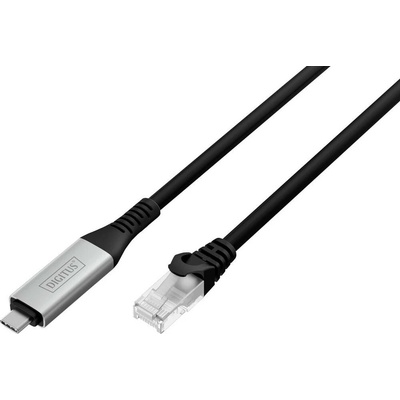 Digitus AK-300601-050-S USB 3.2 Gen 1 RJ45 vidlice USB C vidlice niklovaný 5m