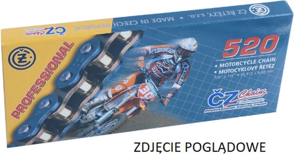 ČZ Chains Řetěz 520 ORM 118