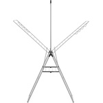 Brabantia Сушилник за дрехи Brabantia Hangon 25m с допълнителен прът, Metallic Grey (1004172)