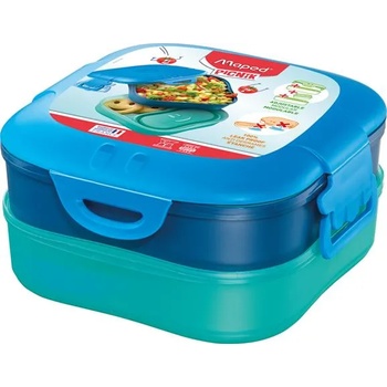 Maped Кутия за обяд, 3 в 1, MAPED PICNIK "Concept Kids", синя 870703 (870703)
