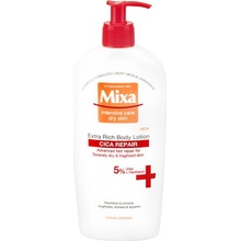 Mixa bohaté tělové mléko pro citlivou pleť Cica Repair (Extra Rich Body Lotion) 400 ml