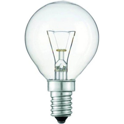 Techlamp Klasická iluminační žárovka E14, P45, 60W, 640lm, teplá bílá