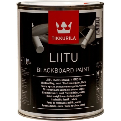 Tikkurila Liitu Blackboard Paint 1 l černá – Sleviste.cz