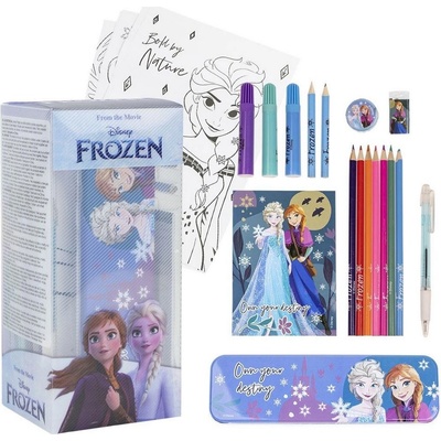 CurePink Kreativní set Disney|Frozen|Ledové království: Vlastnit osud 11 x 24 x 10 cm