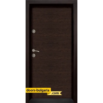 Doors bulgaria Блиндирана входна врата модел Ale Door 403, цвят Wenge (4396)