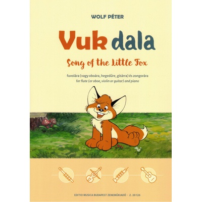 Song of the Little Fox Pieseň líščieho šteňaťa z filmu Vuk pre flautu a klavír