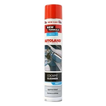 Image 1 of Carmart Аерозолен препарат за табло с аромат NEW CAR 750ml черен