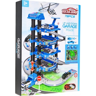 RKToys Vícepodlažní parkoviště s podložkou