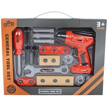 Mikro Комплект инструменти с бормашина 16бр