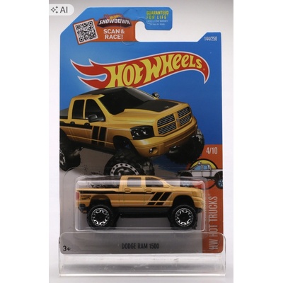 Mattel Hot Wheels 2020 RAM 1500 Rebel žluté
