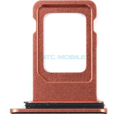 Držák SIM (SIM Tray) iPhone Xr červený, originální
