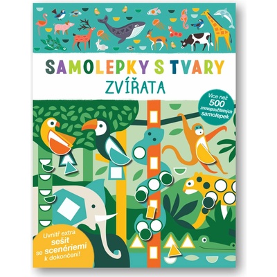 Svojtka § Co. Samolepky s tvary Zvířata
