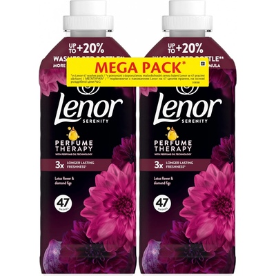 Lenor aviváž Diamond & Lotus Flower 2 x 987ml 94 PD – Zboží Mobilmania