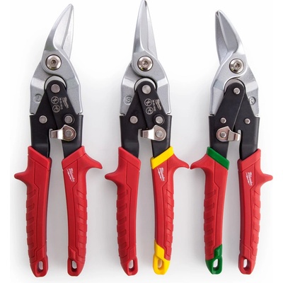 Milwaukee Комплект ножици за ламарина (48224533)