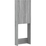 vidaXL Тоалетна Шкаф ARNHEM Сив Сонома 66 x 25, 5 x 190 см (896701)