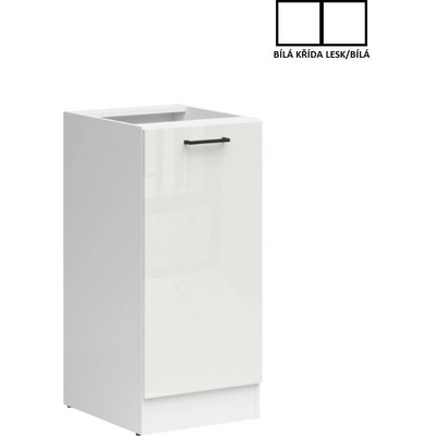Junona Line Tafla skříňka D1D/40/82 L, bílá/bílá křída lesk – Zbozi.Blesk.cz