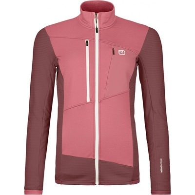 Ortovox Fleece Grid Jacket W ružová