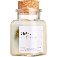 SIMPL. Candle soul Opuncie a zelený čaj 175 ml