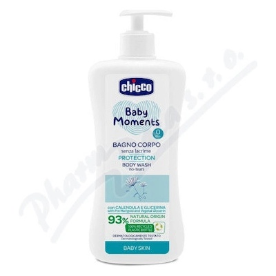 CHICCO Baby Moments Sprch.gel s heřmán.+dávk. 500 ml