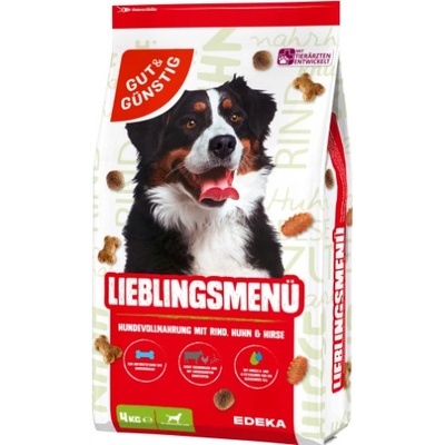 G&G Oblíbené menu s hovězím kuřecím a prosem 10 kg
