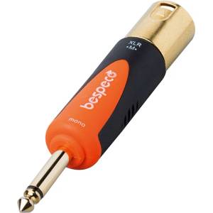 Bespeco Адаптер Bespeco SLAD510, XLR/6.3mm (SLAD510)