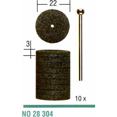 Proxxon brúsne kotúče karbid kremíka 22 mm 28304