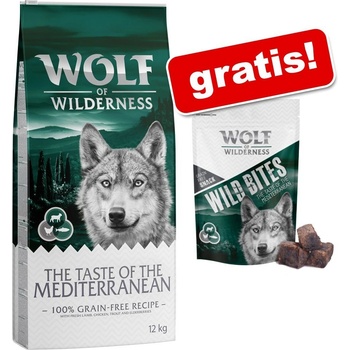Wolf of Wilderness Adult "Oak Woods" s divočákem 12 kg