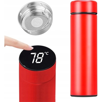 Decortrend Smart termohrnek 500 ml červený