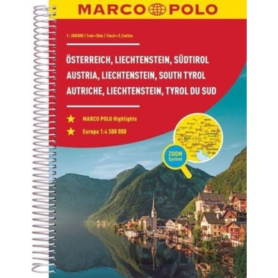 Österreich, Liechtenstein, Südtirol 1:200 000