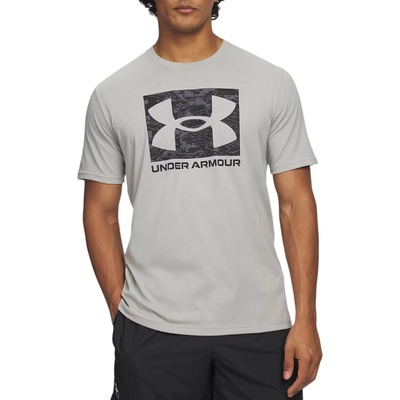 Under Armour pánske tričko ABC Camo Boxed Logo SS grey