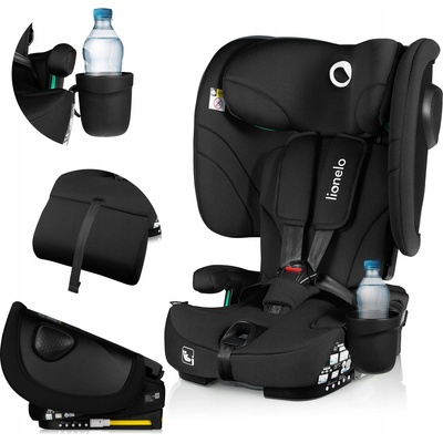 Lionelo NELLY I-SIZE 2025 BLACK CARBON