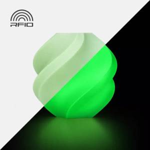 Bambu Lab PLA Glow Green - Макара (A12-G0-1.75-1000-SPL)